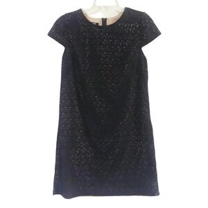 Black and Tan lace dress